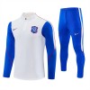 Chelsea Trenings Collegegenser 2026-27 Kvart-Zip Hvit Chelsea Trenings Collegegenser 2026-27 Kvart-Zip Hvit