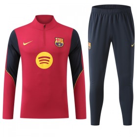 FC Barcelona Trenings Collegegenser 2026-27 Kvart-Zip Rød