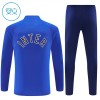 Inter Milan Barn Trenings Collegegenser 2026-27 Kvart-Zip Blå