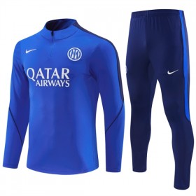 Inter Milan Trenings Collegegenser 2026-27 Kvart-Zip Blå