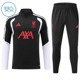 Liverpool Barn Trenings Collegegenser 2026-27 Kvart-Zip Svart