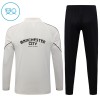 Manchester City Barn Trenings Collegegenser 2026-27 Kvart-Zip Grå