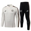 Manchester City Trenings Collegegenser 2026-27 Kvart-Zip Grå Manchester City Trenings Collegegenser 2026-27 Kvart-Zip Grå