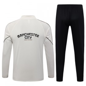 Manchester City Trenings Collegegenser 2026-27 Kvart-Zip Grå