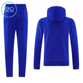 Manchester United Hoodie Barn Trenings Collegegenser 2026-27 Blå