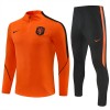 Nederland Trenings Collegegenser 2026-27 Kvart-Zip Oransje Nederland Trenings Collegegenser 2026-27 Kvart-Zip Oransje