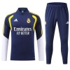 Real Madrid Trenings Collegegenser 2026-27 Kvart-Zip Blå Real Madrid Trenings Collegegenser 2026-27 Kvart-Zip Blå