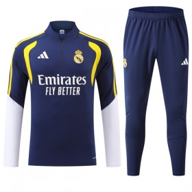 Real Madrid Trenings Collegegenser 2026-27 Kvart-Zip Blå