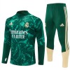 Real Madrid Trenings Collegegenser 2026-27 Kvart-Zip Grønn