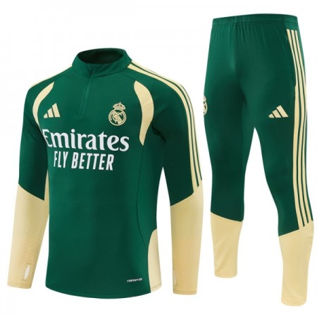 Real Madrid Trenings Collegegenser 2026-27 Kvart-Zip Grønn Real Madrid Trenings Collegegenser 2026-27 Kvart-Zip Grønn