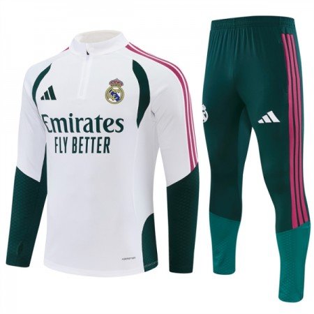 Real Madrid Trenings Collegegenser 2026-27 Kvart-Zip Hvit Real Madrid Trenings Collegegenser 2026-27 Kvart-Zip Hvit