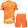 Atlético Madrid Keeper Barn Drakt 2026-27 Oransje Kortermet