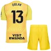 Atlético Madrid Oblak 13 Keeper Barn Drakt 2026-27 Gul Kortermet Atlético Madrid Oblak 13 Keeper Barn Drakt 2026-27 Gul Kortermet