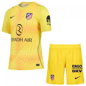 Atlético Madrid Oblak 13 Keeper Barn Drakt 2026-27 Gul Kortermet