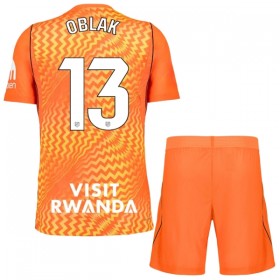 Atlético Madrid Oblak 13 Keeper Barn Drakt 2026-27 Oransje Kortermet