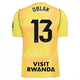 Atlético Madrid Oblak 13 Keeper Drakt 2026-27 Gul Kortermet