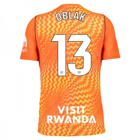 Atlético Madrid Oblak 13 Keeper Drakt 2026-27 Oransje Kortermet Atlético Madrid Oblak 13 Keeper Drakt 2026-27 Oransje Kortermet