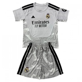 Real Madrid Keeper Barn Drakt 2026-27 Grå Kortermet
