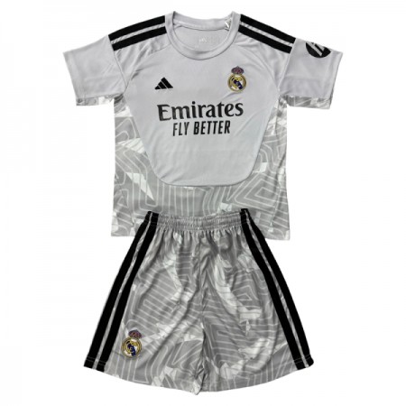 Real Madrid Keeper Barn Drakt 2026-27 Grå Kortermet Real Madrid Keeper Barn Drakt 2026-27 Grå Kortermet