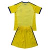 Real Madrid Keeper Barn Drakt 2026-27 Gul Kortermet