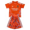 Real Madrid Keeper Barn Drakt 2026-27 Oransje Kortermet