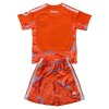 Real Madrid Keeper Barn Drakt 2026-27 Oransje Kortermet