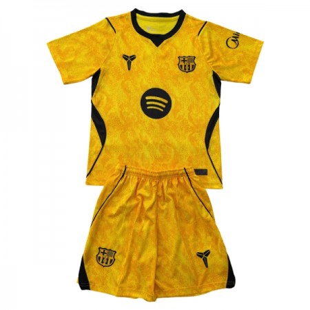 FC Barcelona Keeper Barn Bortedrakt 2026-27 Gul Kortermet FC Barcelona Keeper Barn Bortedrakt 2026-27 Gul Kortermet