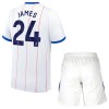 Chelsea James 24 Barn Tredjedrakt 2026-27 Kortermet Chelsea James 24 Barn Tredjedrakt 2026-27 Kortermet