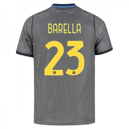 Inter Milan Barella 23 Tredjedrakt 2026-27 Kortermet Inter Milan Barella 23 Tredjedrakt 2026-27 Kortermet