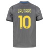 Inter Milan Lautaro 10 Barn Tredjedrakt 2026-27 Kortermet