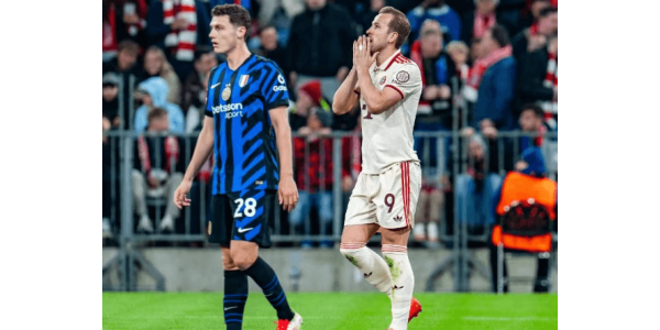 Bayern tapte hjemme, Inter Milan vant 2-1 og grep muligheten til å gå videre til Champions League Bayern tapte hjemme, Inter Milan vant 2-1 og grep muligheten til å gå videre til Champions League